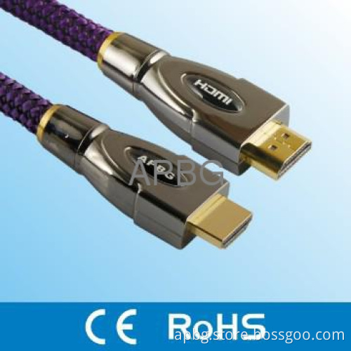 Gold plated HDMI Cable, HDMI® 19-pin Male to Male,support 1080P/3D